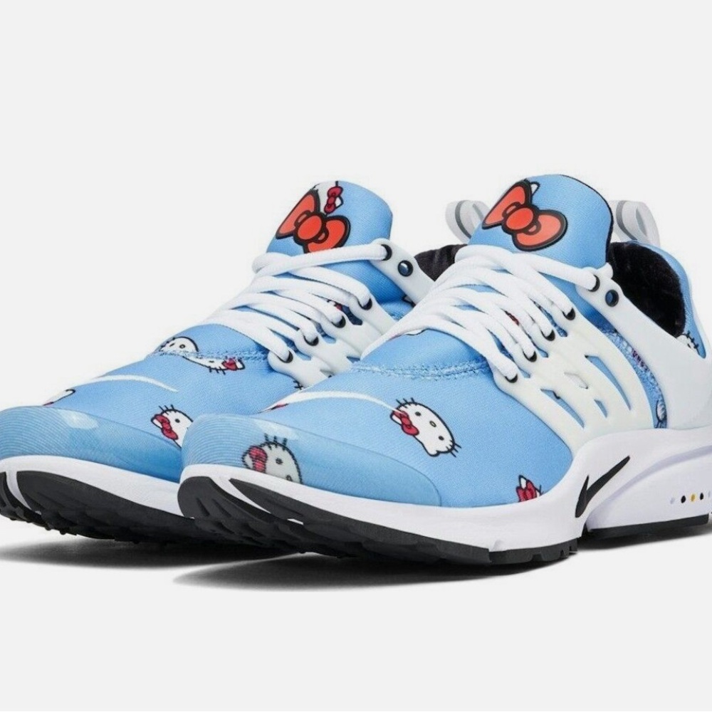 Nike Air Presto Hello Kitty Edition Low Top Blue Sneakers Retro Trainers Shoes